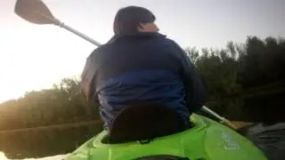 BILLY NEWMAN KAYAKING IN WEST EUGENE