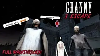 FINALLY ESCAPED GRANNY 3!!! THE LONG WAIT IS OVER! ( TIRANG PLAYS GRANNY )