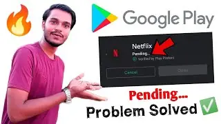 Play Store Pending... Problem Solved 🔥 | Google Play Store Stucked in Pending Problem