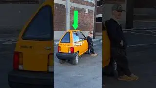 He created the WORLD'S THINNEST CAR!!!