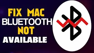 SOLVED - How To Fix Bluetooth Not Available on a Mac