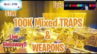 Fortnite Giveaway 144 TRAPS DropboxAND 144 DROPBOX Masive giveaway #Savetheworld
