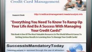Credit Card Management Is  Your Local Job