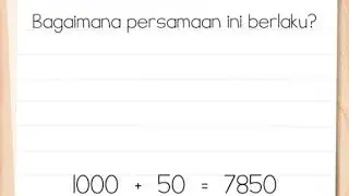 Brain Test Level 68 Bagaimana Persamaan Ini Berlaku?
