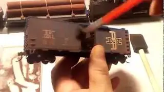 How To weather a freight Car