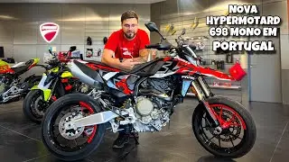 NOVA DUCATI HYPERMOTARD 698 MONO | APRESENTAÇÃO | Ducati Lisboa, Portugal 🇵🇹