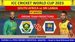 SA vs SL 4th Match prediction in Tamil | SA v SL Dream11 Prediction | ICC Cricket World Cup 2023 |
