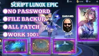 SCRIPT SKIN LUNOX BUTTERFLY SERAPHIM EPIC NO PASSWORD||FILE BACKUP