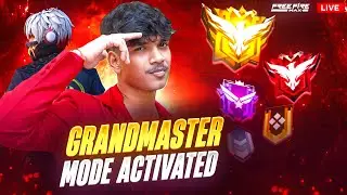 🔥Grandmaster Live Rank Push Free Fire Telugu | Dhanush FF Gamer | Telugu Gaming Live 