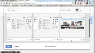 How to upload pictures to Google+