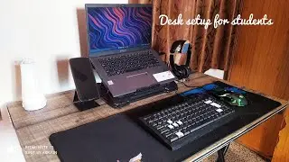 Best minimal desk setup for students.