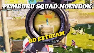 FULL RUSH MEMBURU SQUAD NGENDOK ‼️ Xiaomi Pad 6 PUBG Gameplay HD EXTREAM 🔥🔥