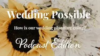 Our First Wedding Planning Podcast (10 Months Out)