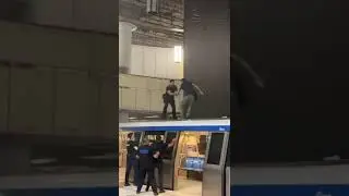 Scandal la metrou 1