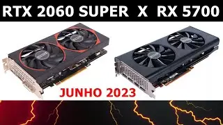 VOCÊ  NÃO  VAI  ACREDITAR  !  RX 5700 VS RTX 2060 SUPER ? CAPARAM RX 5700  E  A  PERFORMANCE ? 10/06