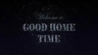 Firework Text Animation Good home time.com