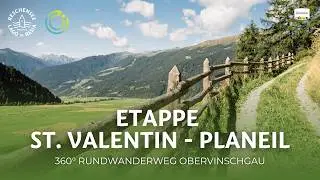 360° Obervinschgau Rundwanderweg | Etappe St. Valentin auf der Haide - Planeil