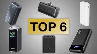 TOP 6 BEST POWER BANKS 2024 | THE BEST EXTERNAL BATTERIES