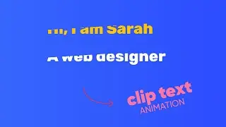 Text Animation CSS - Slice Effect