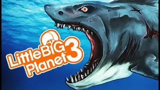 MEAN SHARK SURVIVAL! | Little Big Planet 3 Multiplayer (164)