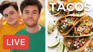 Webb Brothers Cooking | Tacos LIVE from the Kitchen #2