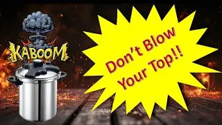 Maintaining Your Pressure Cooker Seal (REDUX) The Expanded Version  #mushroomgrowing #pressurecooker