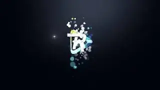 Custom Colour Particle logo 02