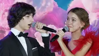 Ангелина Дерябина (12 лет), Давид Хиникадзе (15 лет). Vivo Per Lei. 07.10.2023.