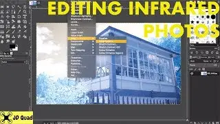 Switching RGB Levels & Editing Infrared Photos Tutorial Video