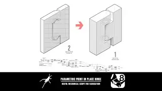 Rhino 8 Parametric Hinge Print In Place Functional 3D Printing Grasshopper Script Algorithm