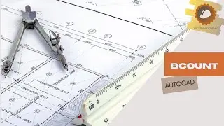 COMO USAR O COMANDO BCOUNT? CONTAR BLOCOS NO AUTOCAD. AUTOCAD #9