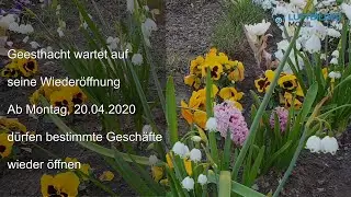 Fußgängerzone Geesthacht vor dem Ansturm