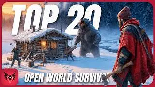 TOP 20 BEST Open World Survival Crafting Games You NEED to Play