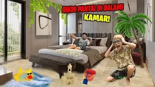 GILAA!!! BOCIL BIKIN PANTAI DI DALAM KAMAR MEWAH!!!