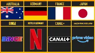 COUNTRIES THEIR OTT PLATFORM - PDC || NETFLIX || PRIME VIDEO || APPLE TV || DISNEY || HOTSTAR....