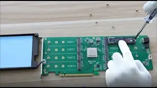 How to install M.2 NVMe drives into the SSD7140A/SSD7540