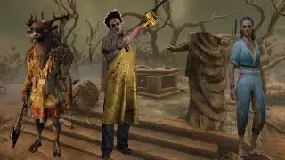 Survivor vs Were-Elk & Leatherface | Dead By Daylight No Commentary