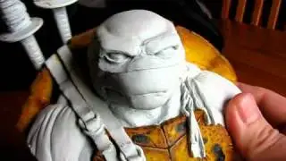 TMNT A.C. Farley Leo Bust WIP4