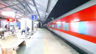 BRUTTLE OVERTOOK BY MADGAON  RAJDHANI EXPRESS TO VALSAD INTERCITY EXPRESS AT MAROLI