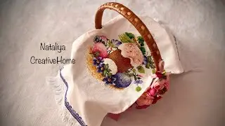 Великодній рушник / Вишивка на пʼяльцях  Арабеска / Easter embroidery