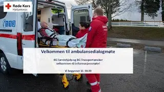 Webinar: Ambulansedialogmøte