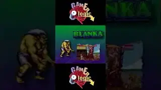 Street Fighter 2 - Blanka Introduction - Gamer Logic - #shorts #arcade #streetfighter2