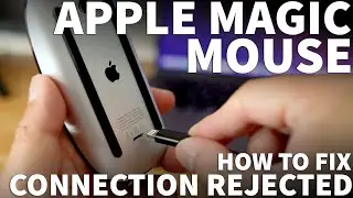 Magic Mouse Connection Rejected - How to Fix and Reconnect Bluetooth Magic Mouse Not Connecting