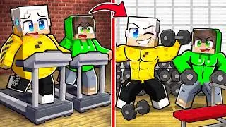 Da DEBOLI a SUPER MUSCOLOSI in Minecraft!