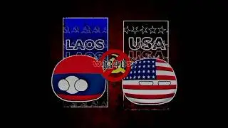 Laos 1964 | PalmTreePanic - Countryballs Edit 