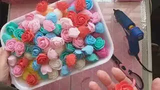 Conjunto flor em Eva