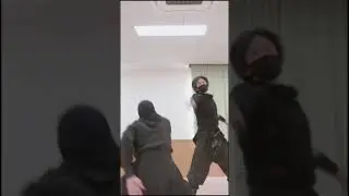 Carson Shinobi fighting dancing.