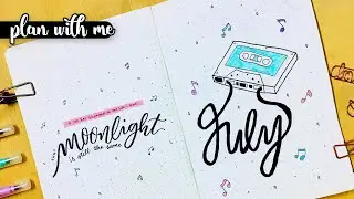 July 2020 Plan With Me | Bullet Journal Setup