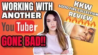 STORYTIME: WORKING WITH ANOTHER YOUTUBER *GONE BAD* + KKW SOOO FIRE COLLECTION REVIEW