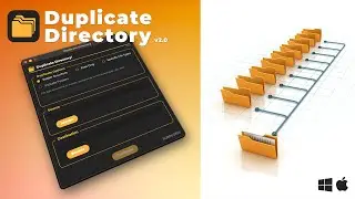 Copy Folders Without Files and Copy Files Without Folders